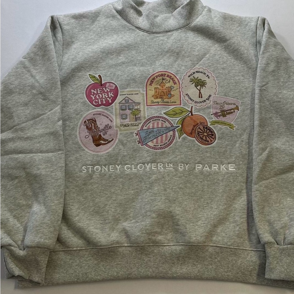 PARKE Stoney Clover Lane Mockneck